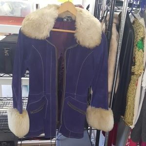 Leather & Faux Fur Jacket